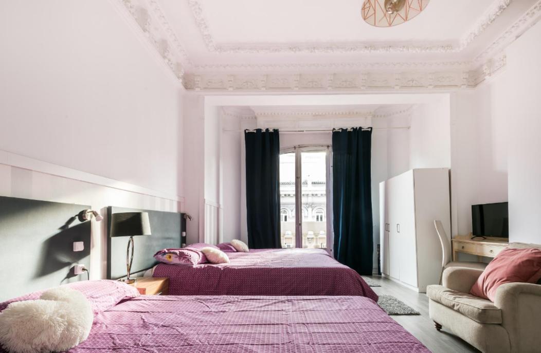 M&F 7 Rooms/7 Bathrooms Over Gran Via Madrid Ngoại thất bức ảnh