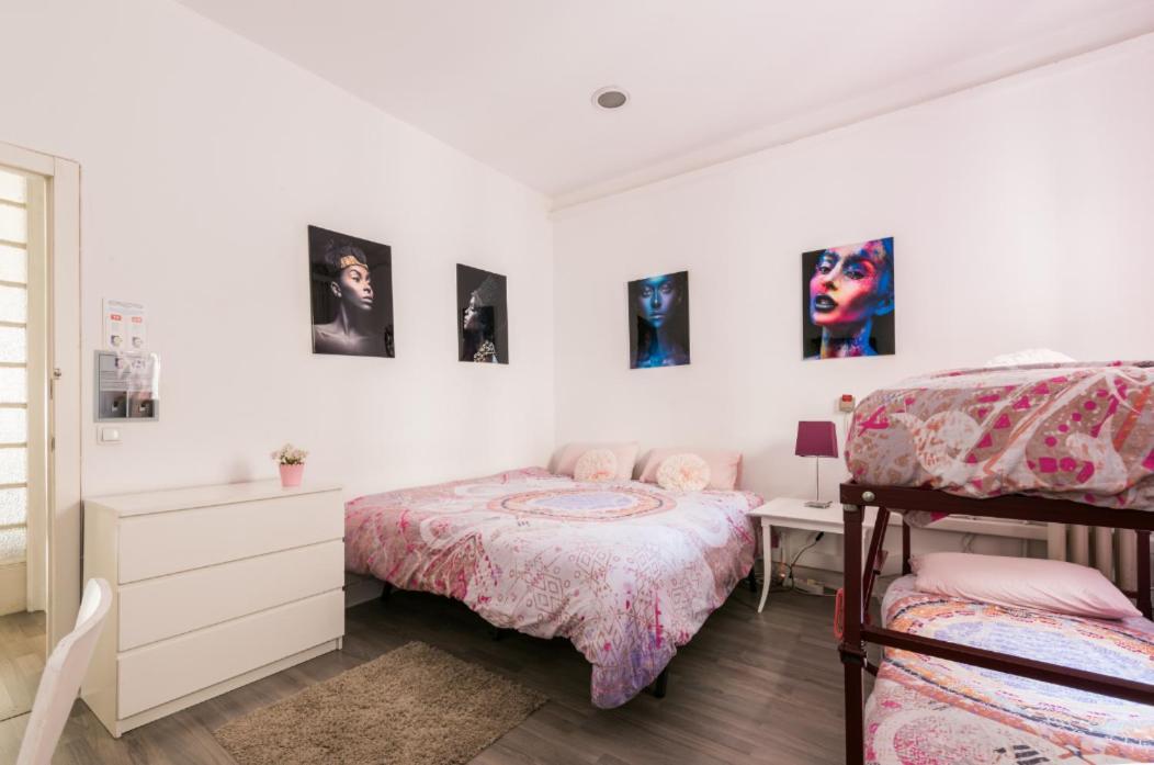 M&F 7 Rooms/7 Bathrooms Over Gran Via Madrid Ngoại thất bức ảnh
