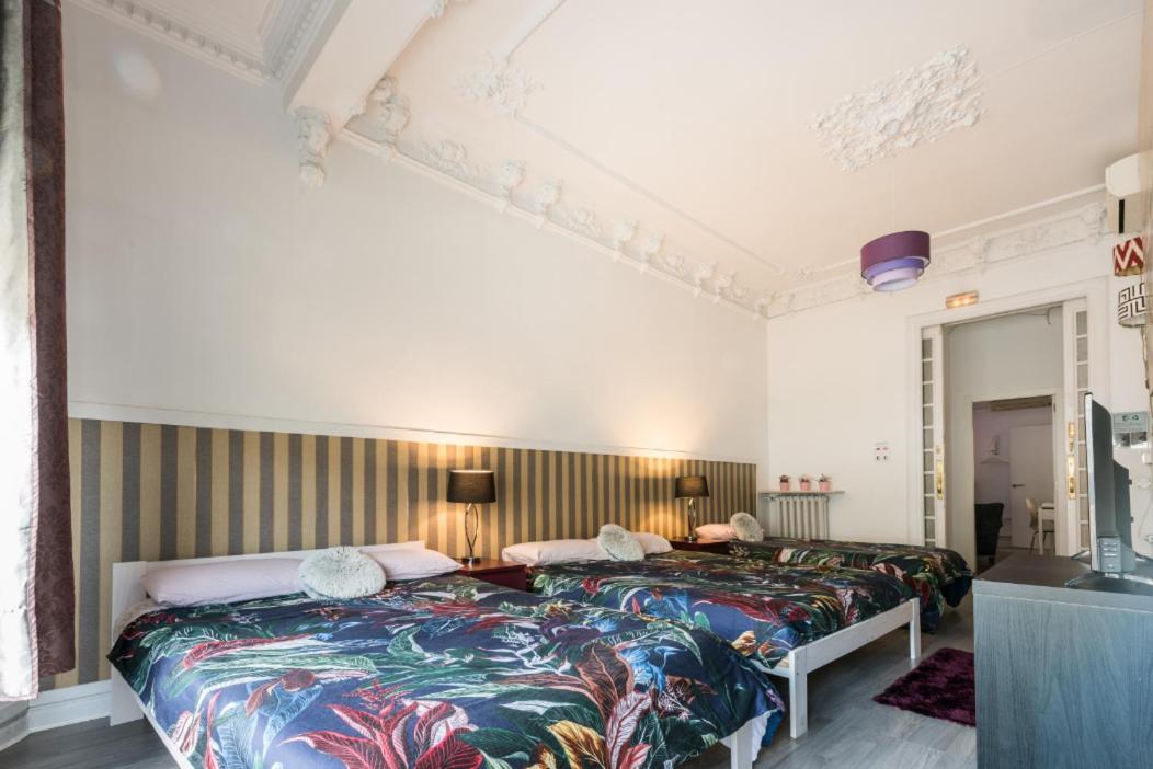 M&F 7 Rooms/7 Bathrooms Over Gran Via Madrid Ngoại thất bức ảnh
