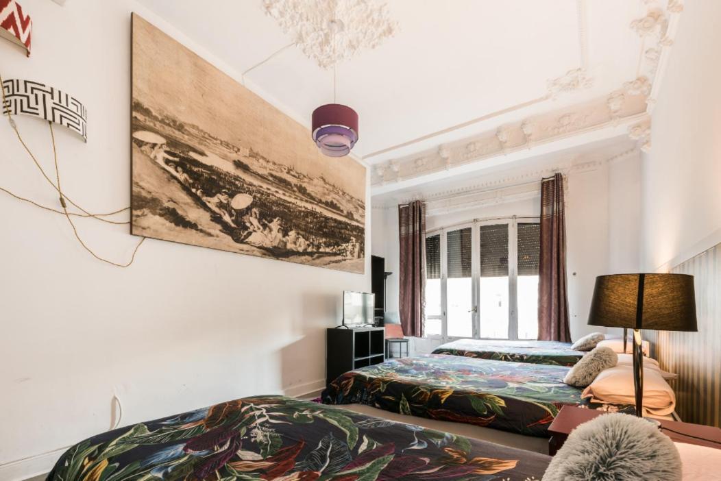 M&F 7 Rooms/7 Bathrooms Over Gran Via Madrid Ngoại thất bức ảnh