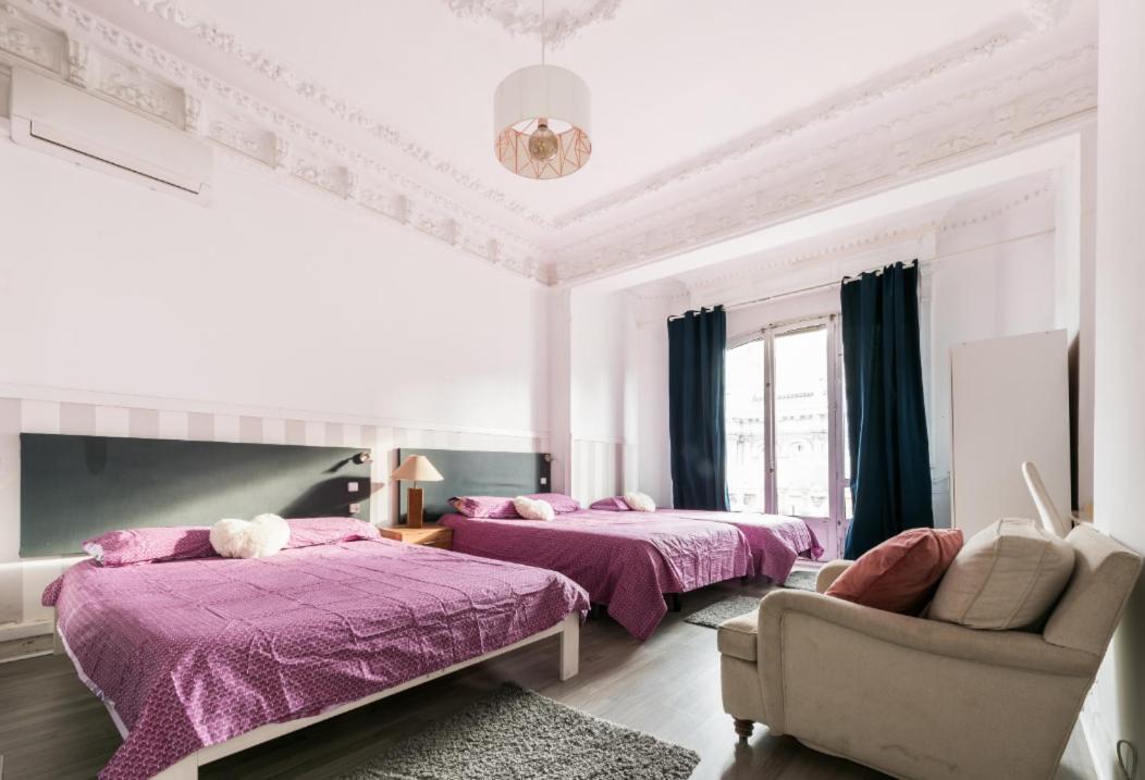 M&F 7 Rooms/7 Bathrooms Over Gran Via Madrid Ngoại thất bức ảnh