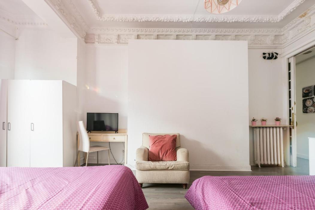 M&F 7 Rooms/7 Bathrooms Over Gran Via Madrid Ngoại thất bức ảnh