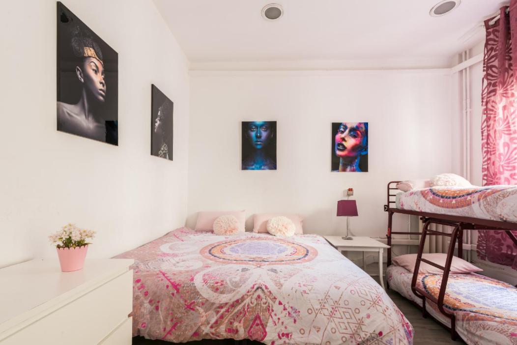 M&F 7 Rooms/7 Bathrooms Over Gran Via Madrid Ngoại thất bức ảnh